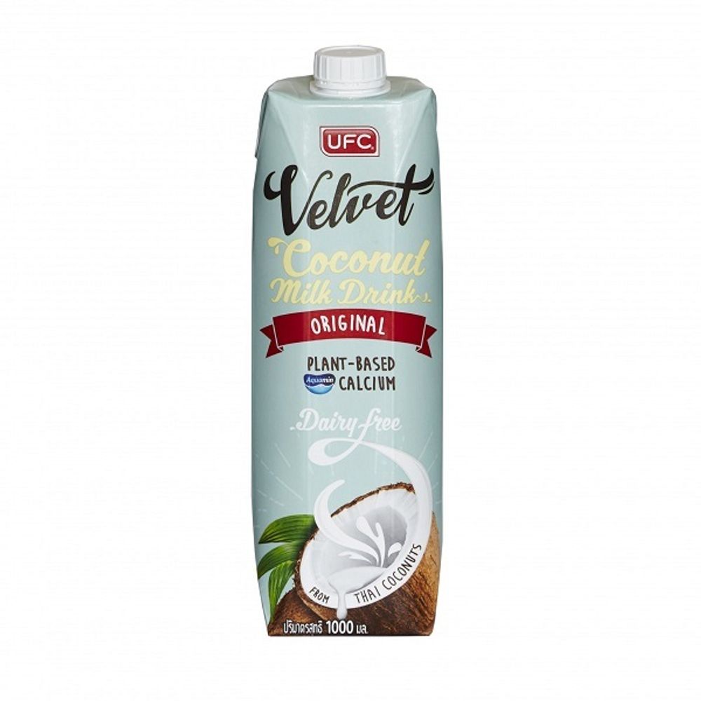Кокосовый молочный напиток UFC Velvet Original Coconut Milk Drink 1000 мл