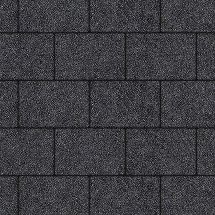 Тротуарная плитка ПРЯМОУГОЛЬНИК 300х200 мм - Стоунмикс Черный