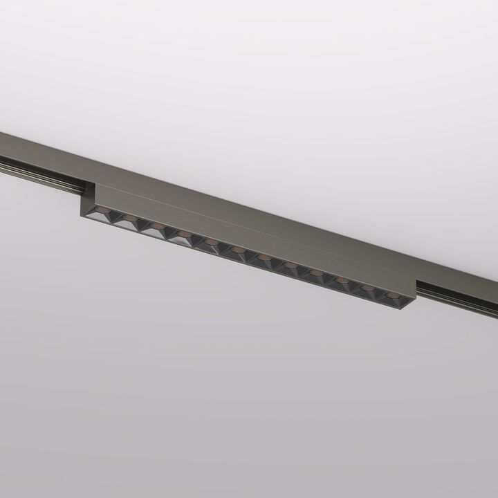 Трековый светодиодный светильник Denkirs Shine Grill DK5771-DN