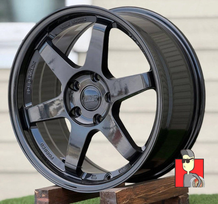 Комплект дисков Rays TE37 17x7.5 et35 5x114.3