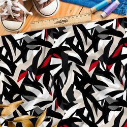 Ткань премиум шифон абстрактные иллюзии