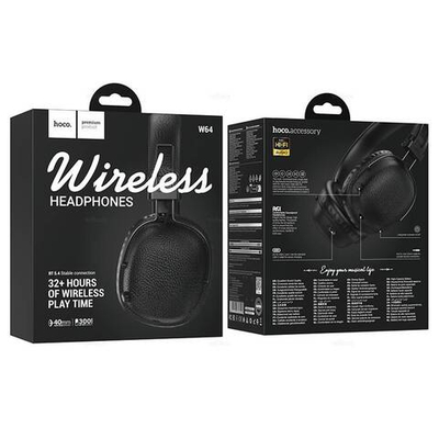 Накладные наушники Hoco W64 (black)