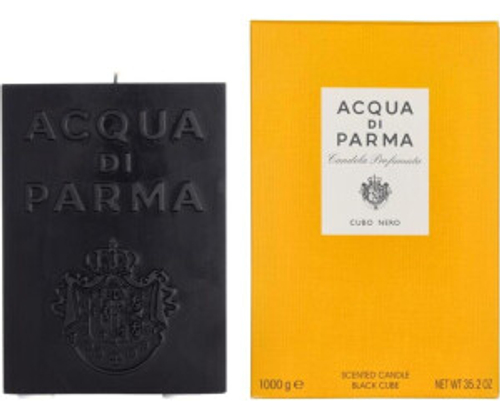 Acqua di Parma Cube Candle Amber Black 1 kg