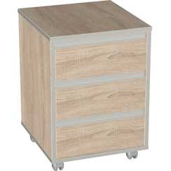 Тумба выкатная с замком V-3.0ц/з 425×450×600