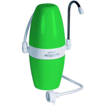 Водоочиститель многоступенчатый Аквафор Модерн (исп.4), зеленый арт.И5344