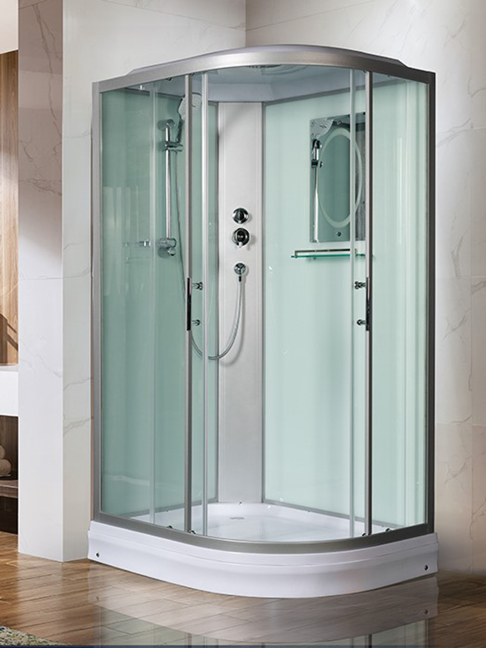 Душевая кабина WeltWasser  WW500 WERRA 1202 L 1200х900х2170 мм 10000003235