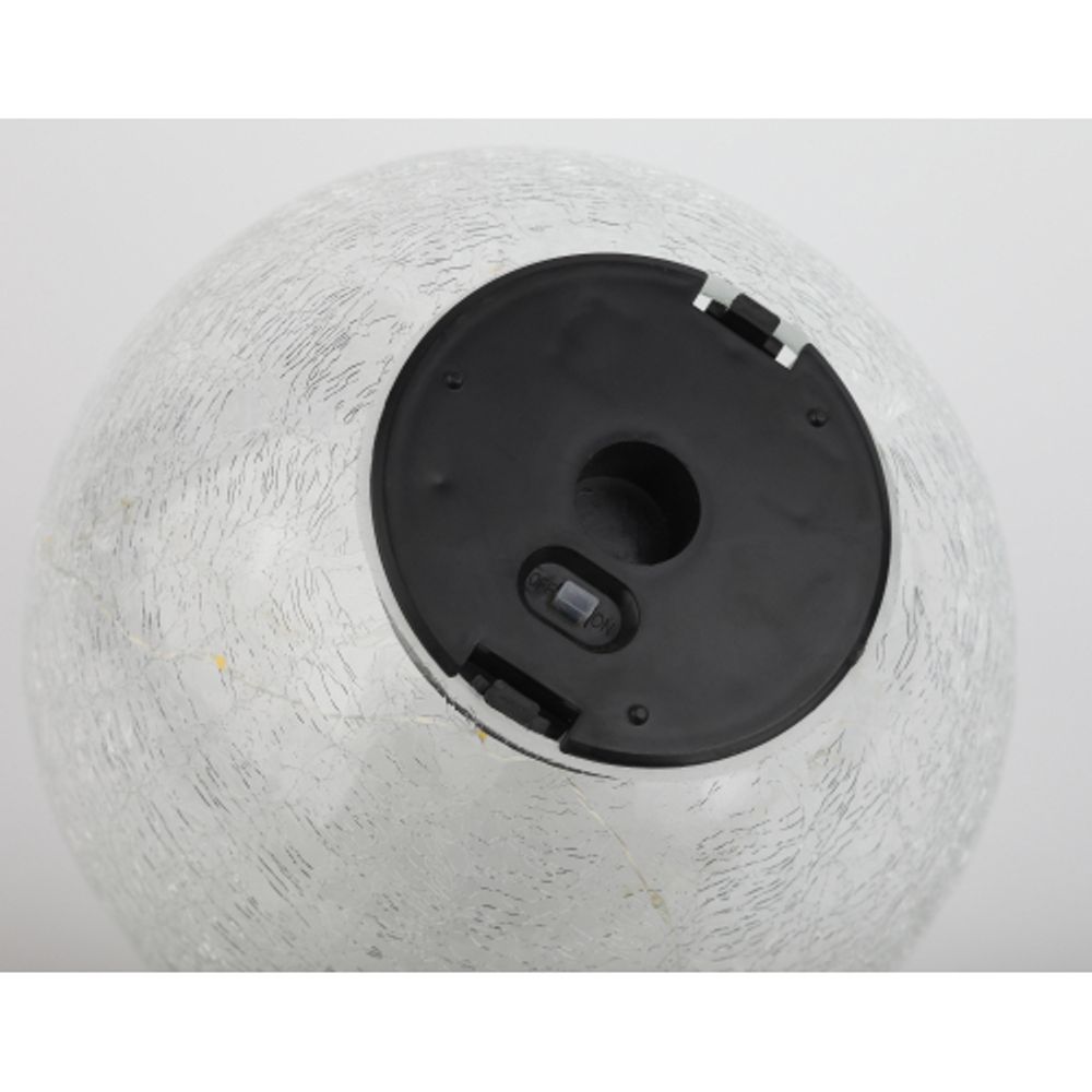 ERASF08-25 ЭРА Садовый светильник Шар на солнечной батарее, 20 LED 20 cм