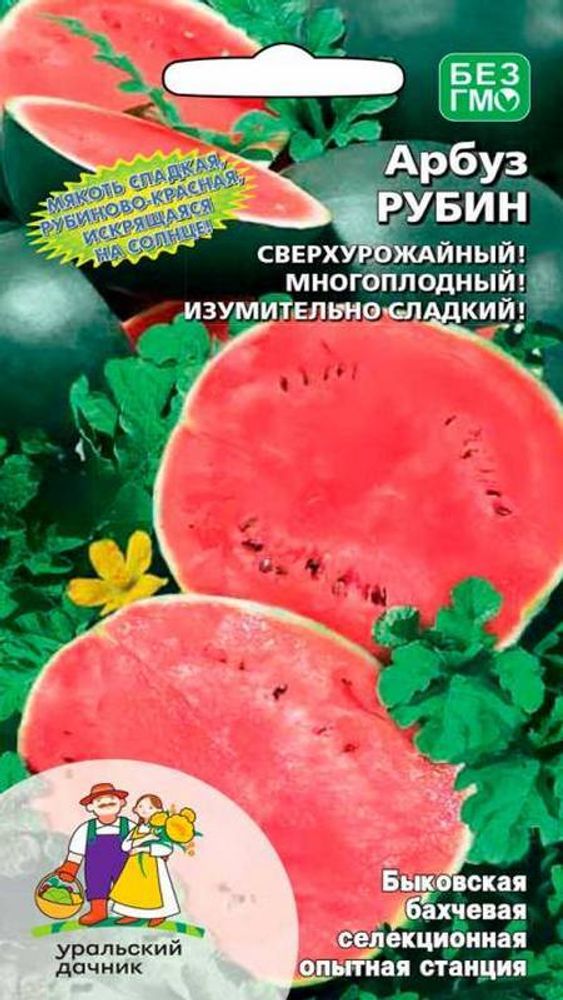 Арбуз "G. Рубин" 10шт., Россия. Арбуз "G. Рубин" 10шт., Россия.