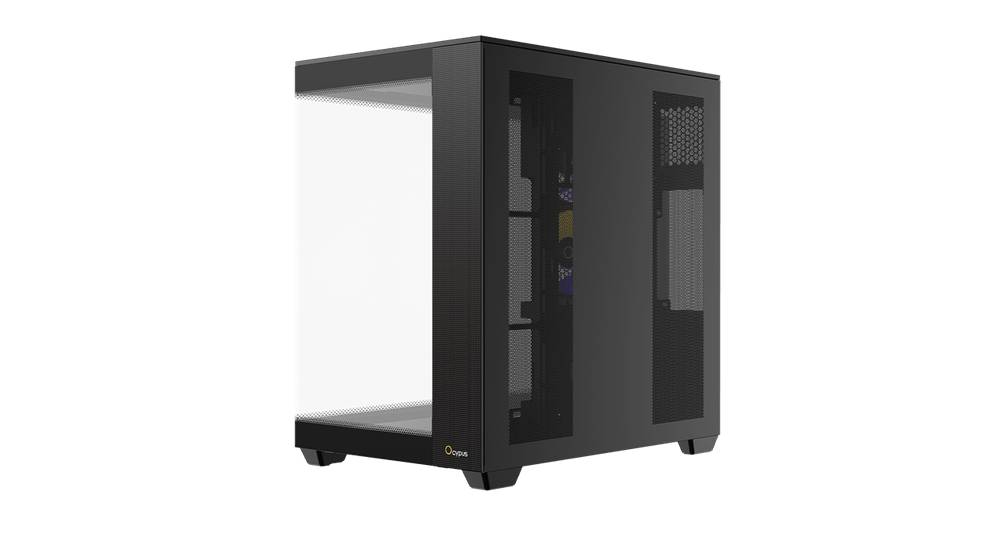 Корпус Ocypus Delta C74 BK ARGB ATX/MATX/ITX, USB3.0x2, Type C, Черный, Delta-C74-BKD200XX-GL