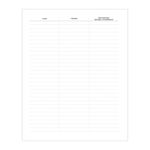 Тетрадь-словарь для записи иностранных слов А5 48 л., скоба, линия, HATBER, Красная, 48T5B5_10698, T105214