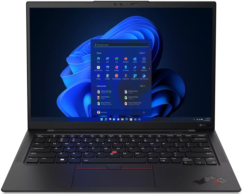 Ноутбук Lenovo ThinkPad X1 Carbon Gen 10, 14&amp;quot; (1920x1200) IPS/Intel Core i7-1260P/16ГБ DDR5/512ГБ SSD/Iris Xe Graphics/Windows 11 Pro, черный [21CBA003CD]