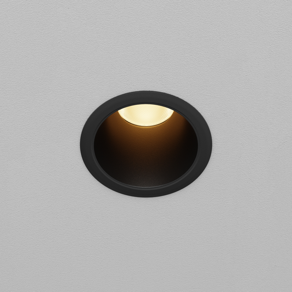 Встраиваемый светодиодный светильник Maytoni Dip DL116-10W-2.7K-B