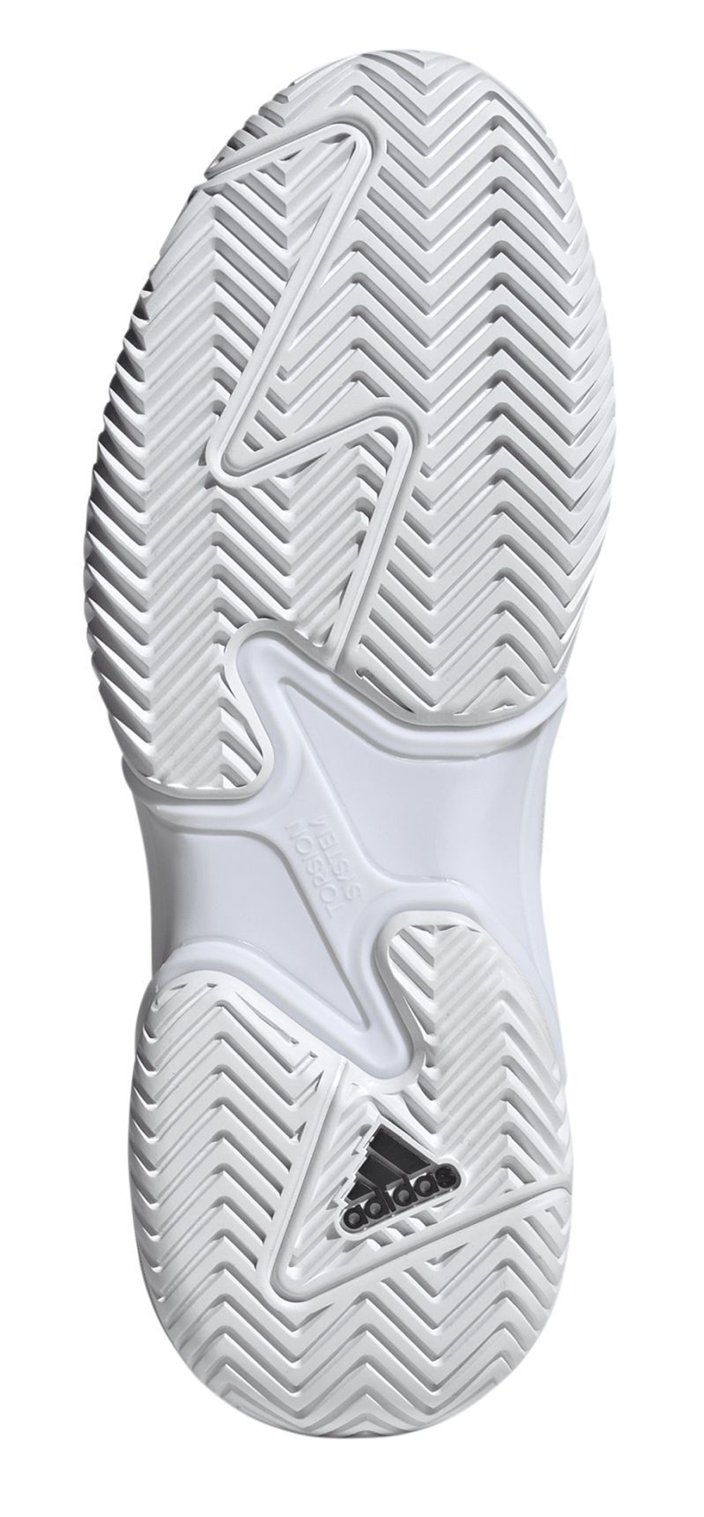 Мужские кроссовки теннисные Adidas Barricade 13 M - белый