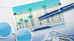 Шариковая ручка Waterman Hemisphere French riviera COTE AZUR в подарочной коробке