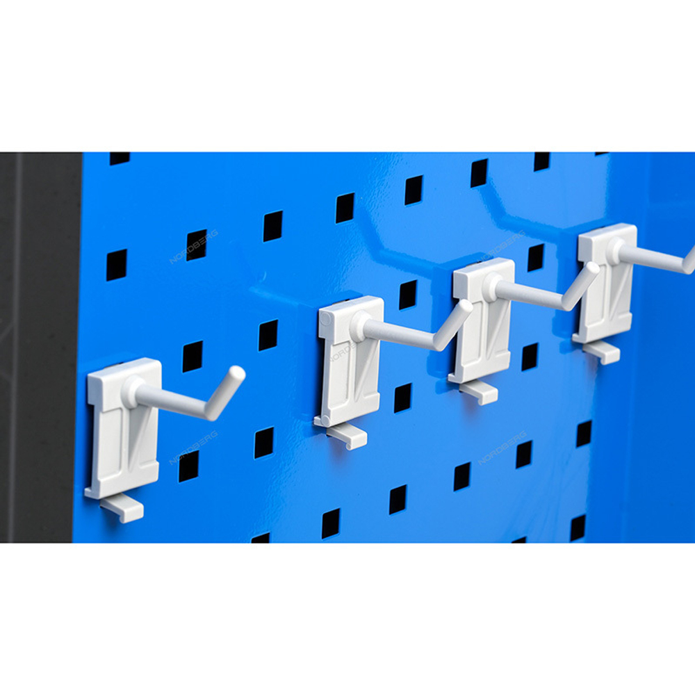 NORDBERG (T5P(B))Тележка инструментальная, 5 выдвижных ящиков, с системой защиты от опрокидывания, синяя