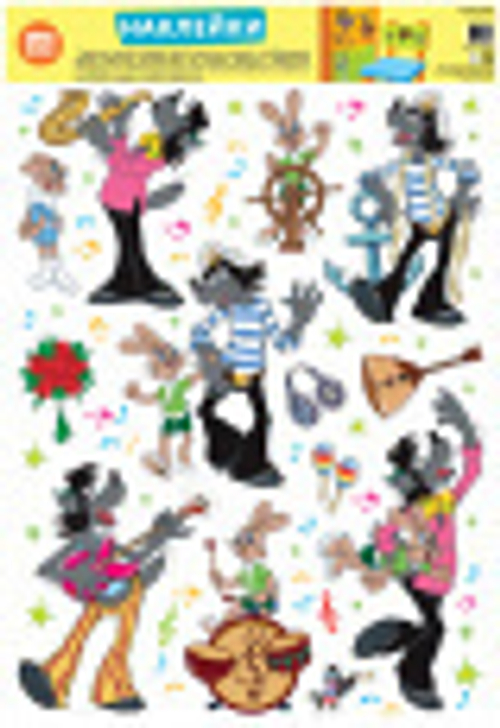 Декоративные украшения Наклейки персонажи мультфильма Ну, погоди!