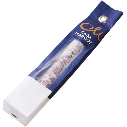 Колбаса полусухая сыровяленая «Фуэт Canard с брусникой» (120г),ТМ CASA MARGOT