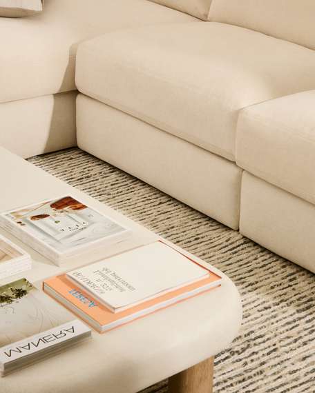 Alea 4-местный модульный диван с левым шезлонгом и съемным чехлом 310 см