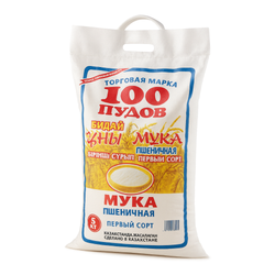 Мука 100 Пудов 1/с 5 кг