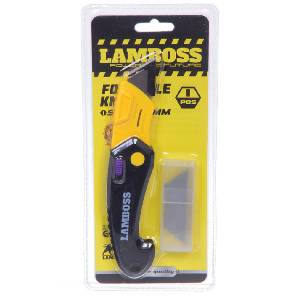 Нож для гипсокартона Lamboss 5 лезвий