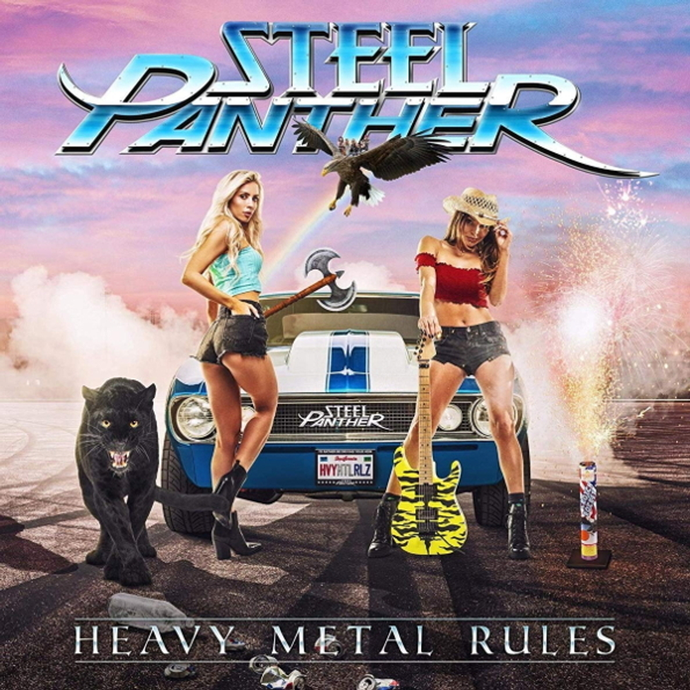 Steel Panther / Heavy Metal Rules (Coloured Vinyl)(LP)