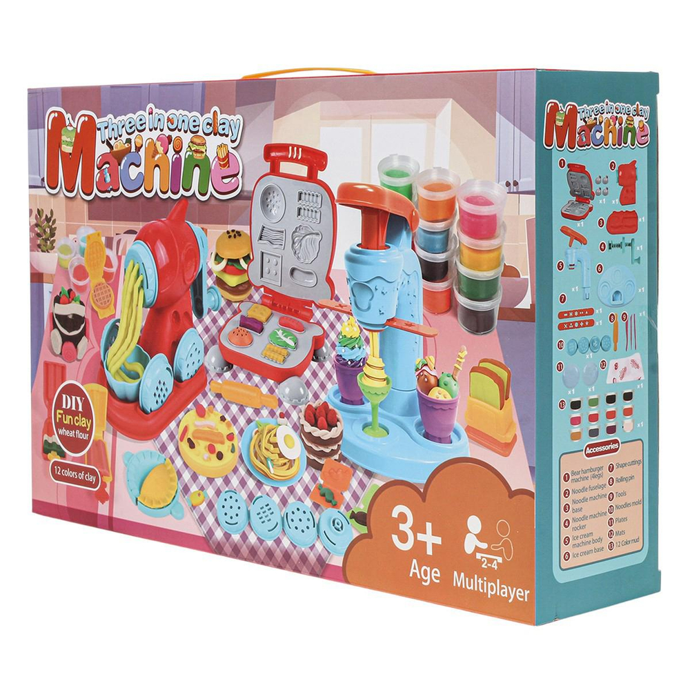 Игровой набор для лепки: 59 предметов LC68-16C