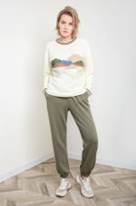 3842 Брюки женские (хаки)