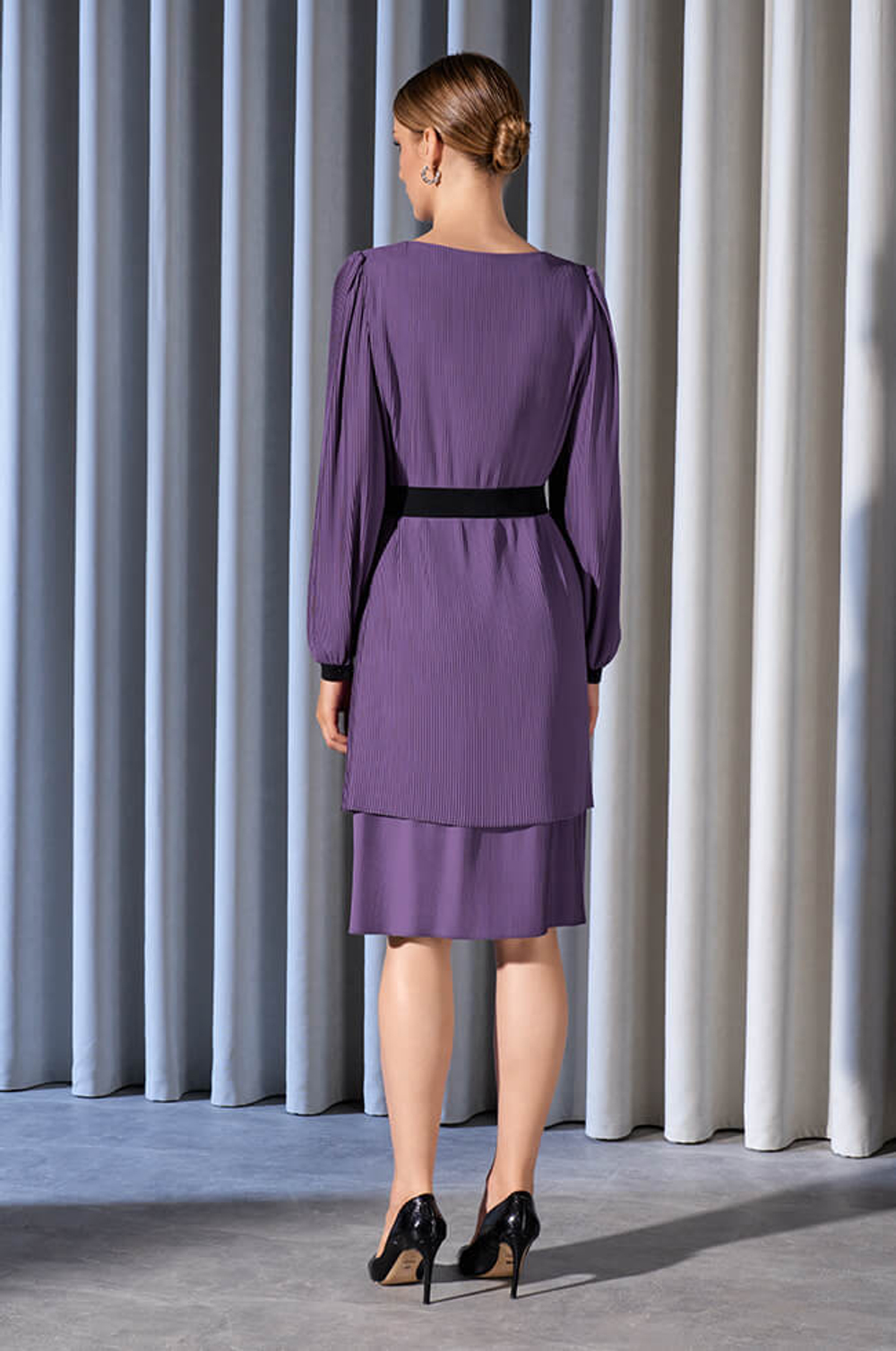 51521 Платье женское (сиреневый)