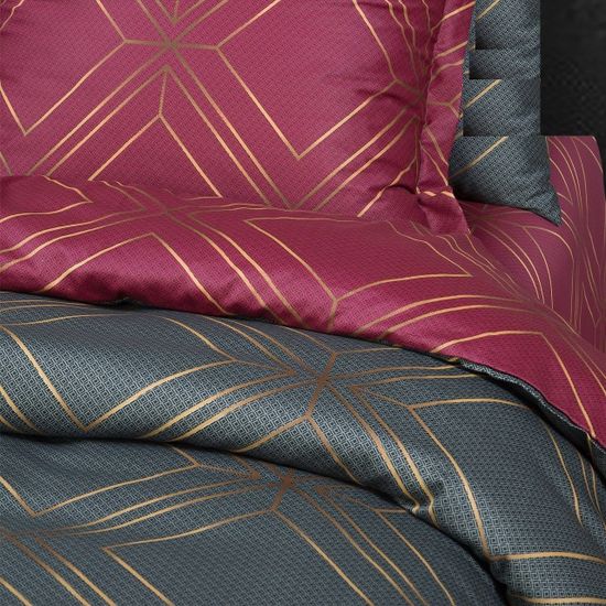 Семейный комплект постельного белья Анри сатин