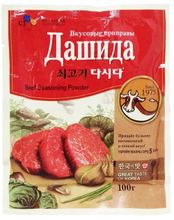 Приправа Дашида CJ Cheiljedang со вкусом говядины 100 г