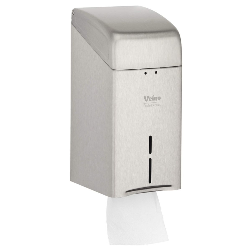Диспенсер для туалетной бумаги в пачках Veiro Professional L-One Steel