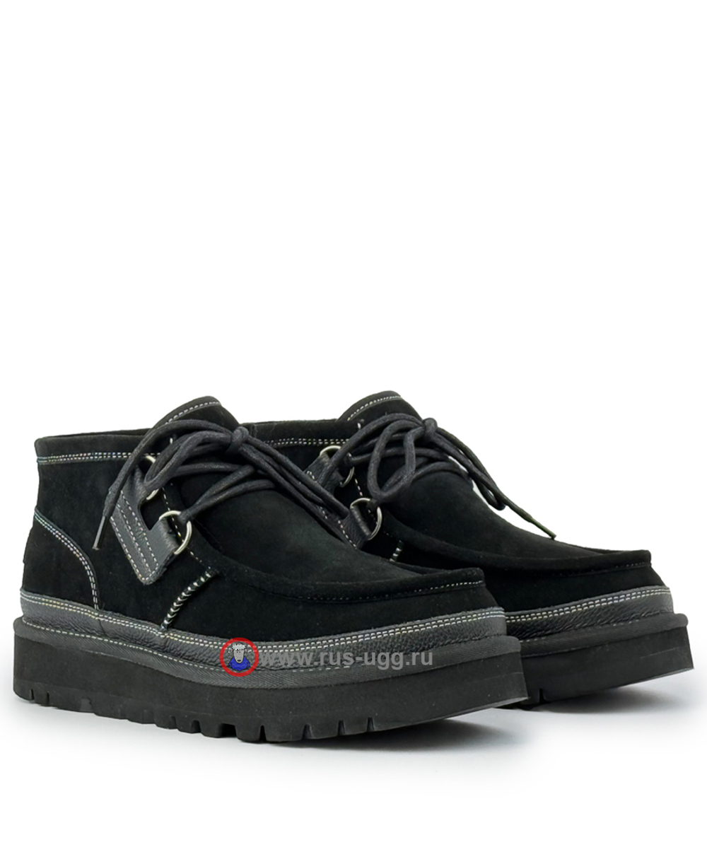 MEN'S HAUDEN MOC CHUKKA Black