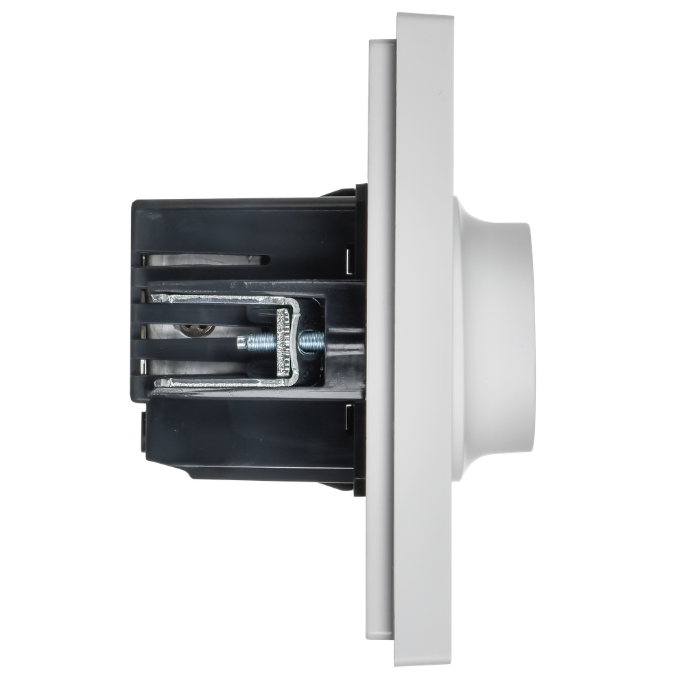 FORTE&PIANO Светорегулятор поворотно-нажимной 600Вт FP254 белый IEK