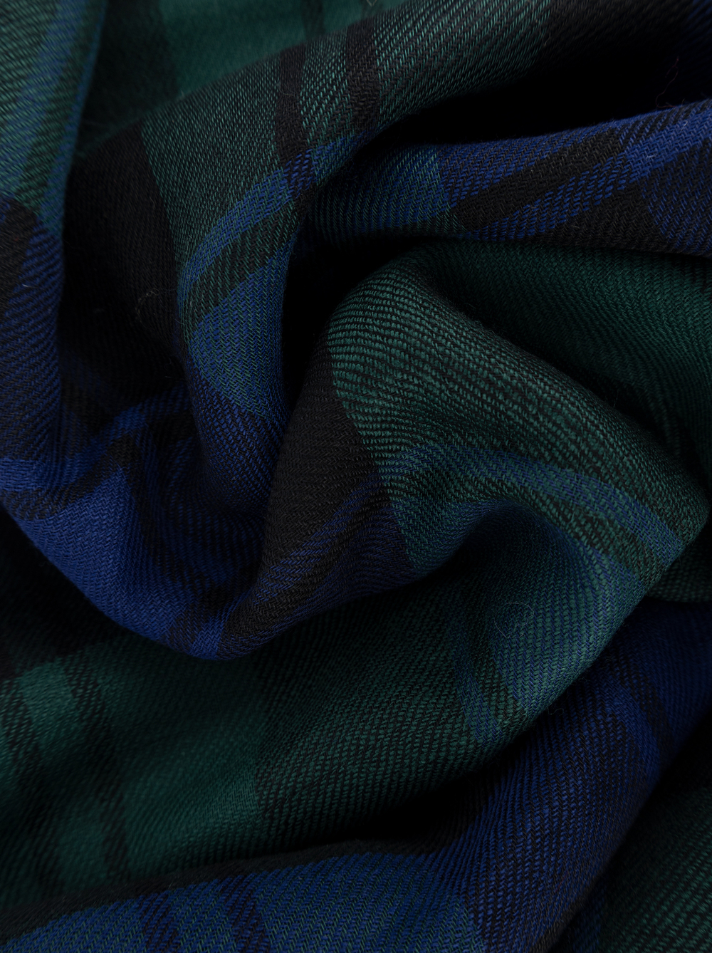 MALO Шарф  - зеленый в клетку