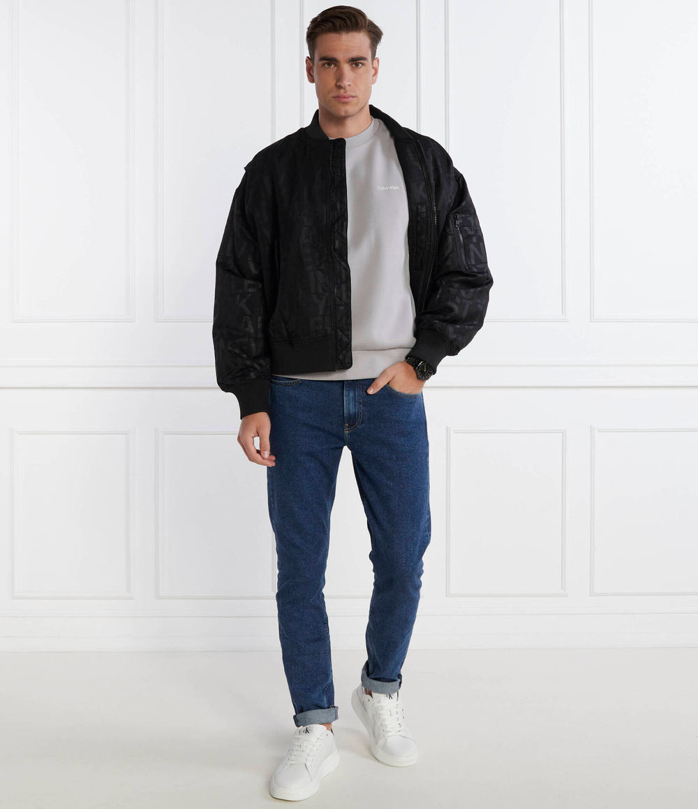 Куртка бомбер CALVIN KLEIN JEANS - черный(J30J324658)