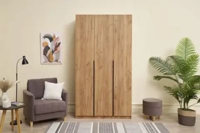 Шкаф 3-х створчатый Тивина дуб золотой