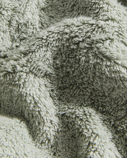 Zara Home - Набор полотенец для рака из хлопка высокого качества (набор из 3 шт.), зеленый, 30х30 см