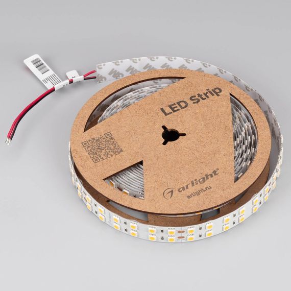 Светодиодная лента Arlight 4W/m 144Led/m 5060SMD теплый белый 5M RT-B144-19mm 24V Warm3000 025273(2)