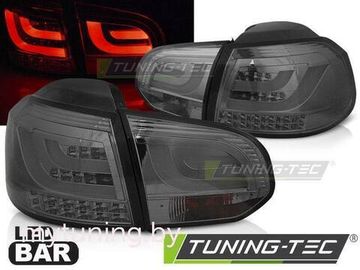 Задние фонари для Volkswagen Golf VI (08-12) LED темные