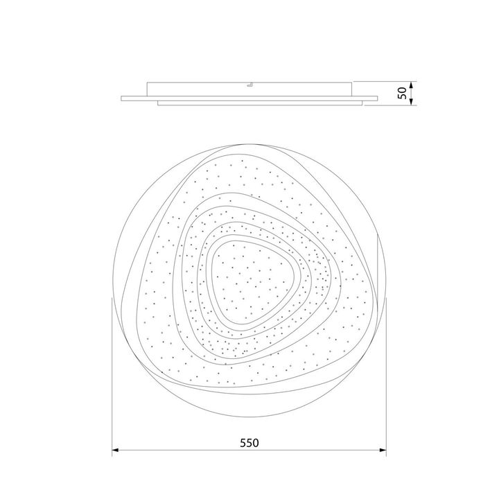 Потолочный светодиодный светильник Eurosvet Siluet 90115/6 белый
