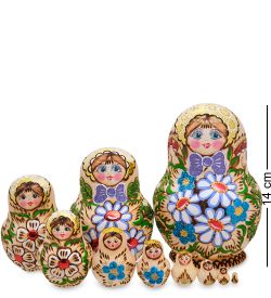 Народные промыслы МР-24/ 10-C Матрешка 10м «Клавдия»