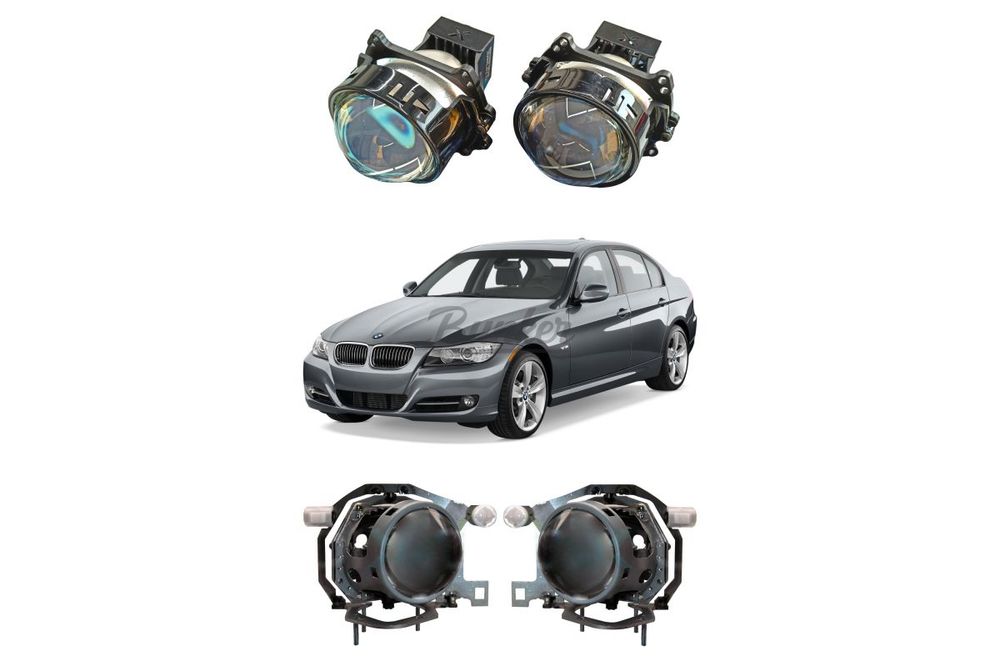 Комплект для замены штатных линз ZKW с AFS BMW 3 E90 рестайлинг 2008-2013