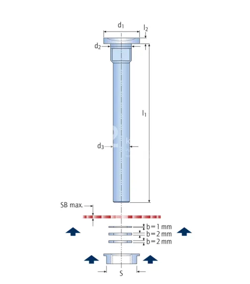 Дистанционное кольцо, арт. 5.6120.10.05.01