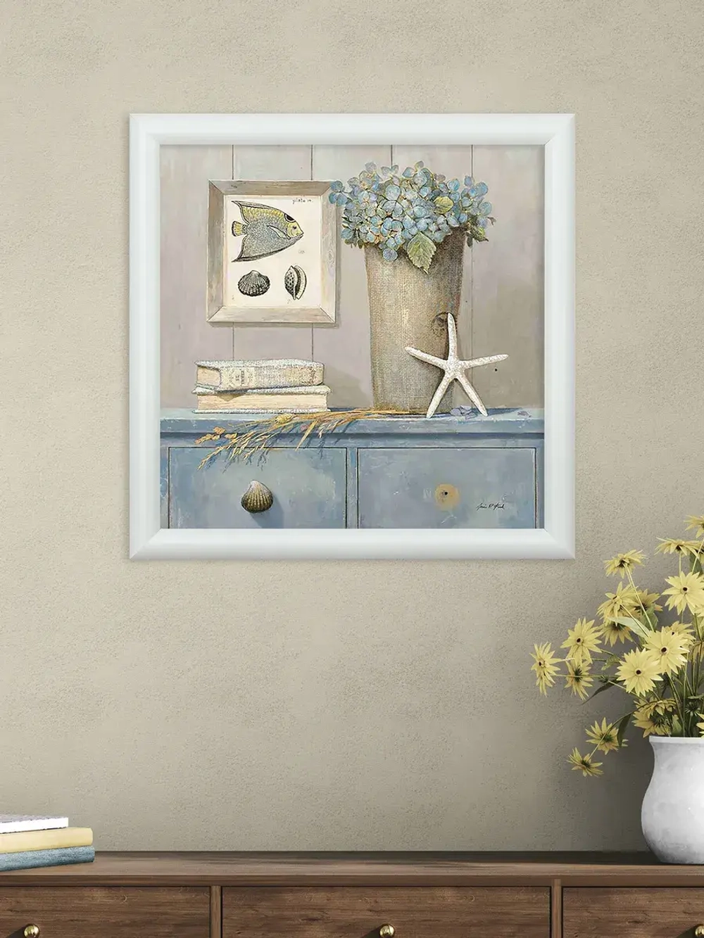 Картина на стену для интерьера на холсте 34*34 см