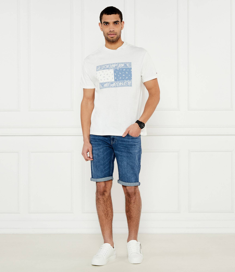 Футболка Paisley Tommy Jeans - белый(DM0DM20810)