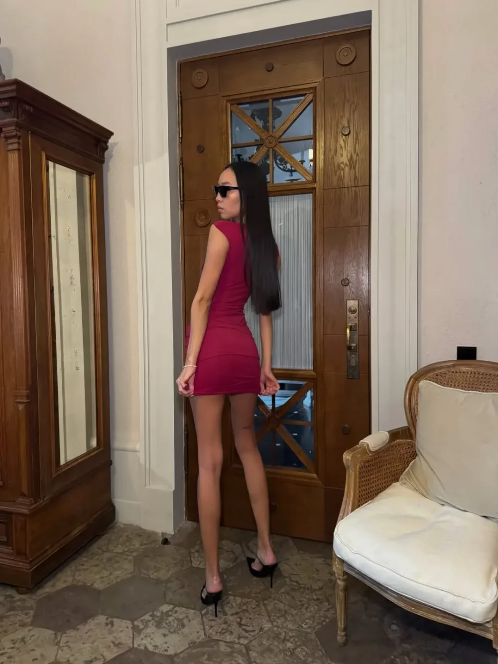 Боди Bodysuit RUFO, Малиновый