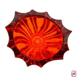 Ваза для цветов Aurum Crystal Plantica 40 см Red