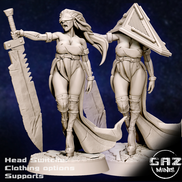 Миниатюра Пирамидоголовая 32-75мм