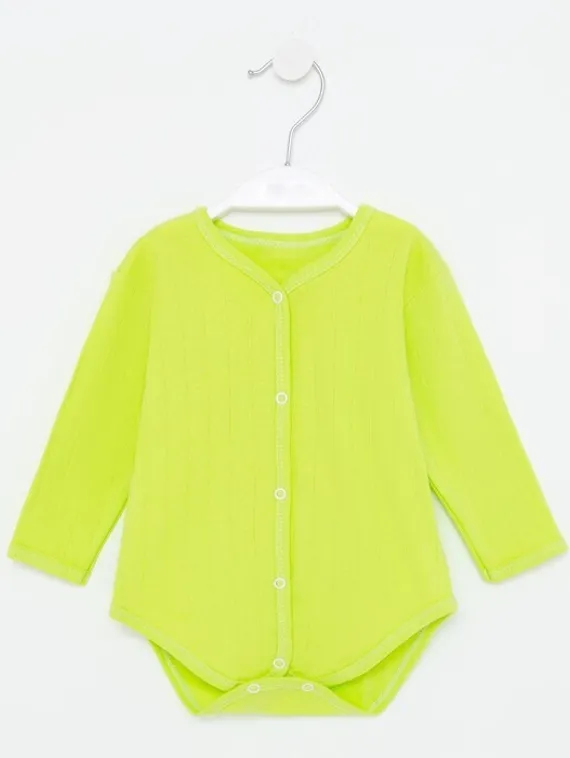 Боди детское, цвет салатовый,рост 62