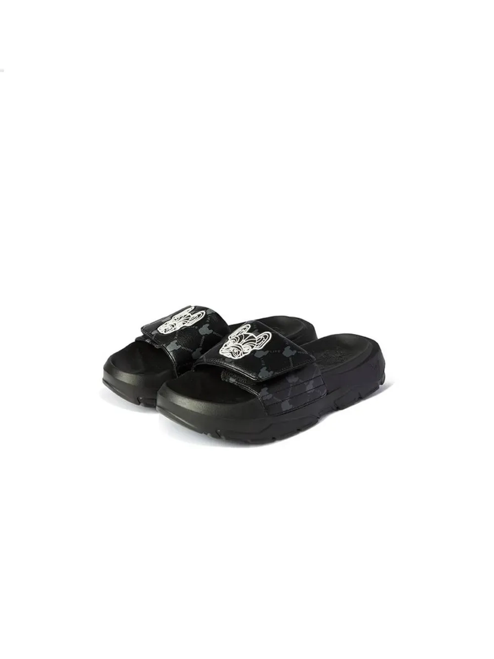 Шлепанцы на липучке spacerun (ladogram)